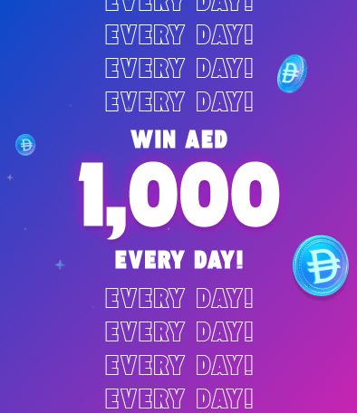 Win AED 1000 everyday